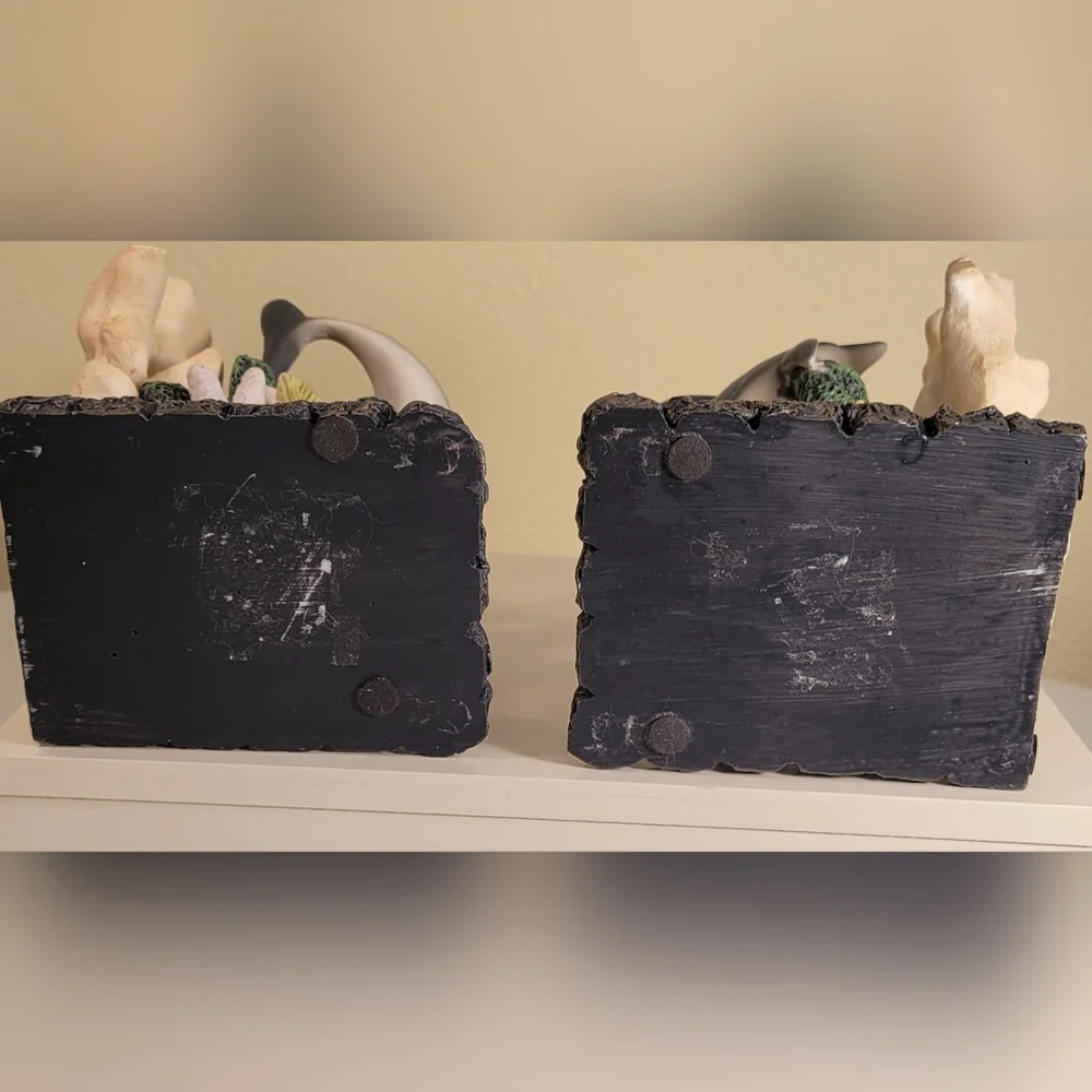 Dolphin Coral Reef Bookends - Picture 3 of 9